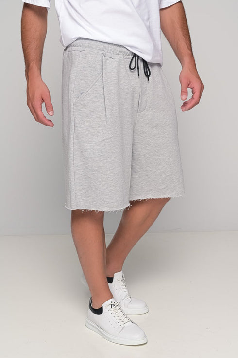 Oversized Shorts - Grey